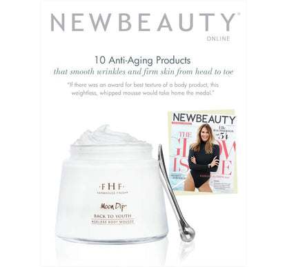 FarmHouse Fresh Moon Dip Back to Youth Ageless Body Mousse - 8 Fl Oz Avelisse
