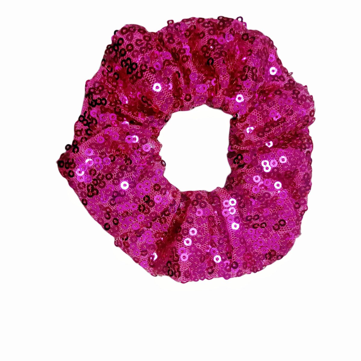 PNEIFON 4-Pack Sequin Hair Scrunchies - Sparkly Glitter Scrunchies Elastic Stretch Hair Ties for Girls and Women (Style 1) - görsel 15