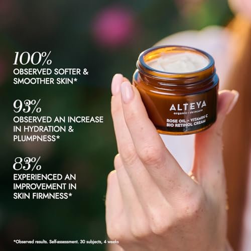 Alteya Organics Luminous Rose Pure Moisture Face Cream 50 ml - NaTrue Certified Organic, Lightweight Hydration for All Skin Types - görsel 8