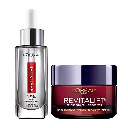 L'Oreal Paris Revitalift 1.5% Pure – Triple Power Moisturizer: Enriched with Pro-Retinol, Vitamin C, and – Image 2