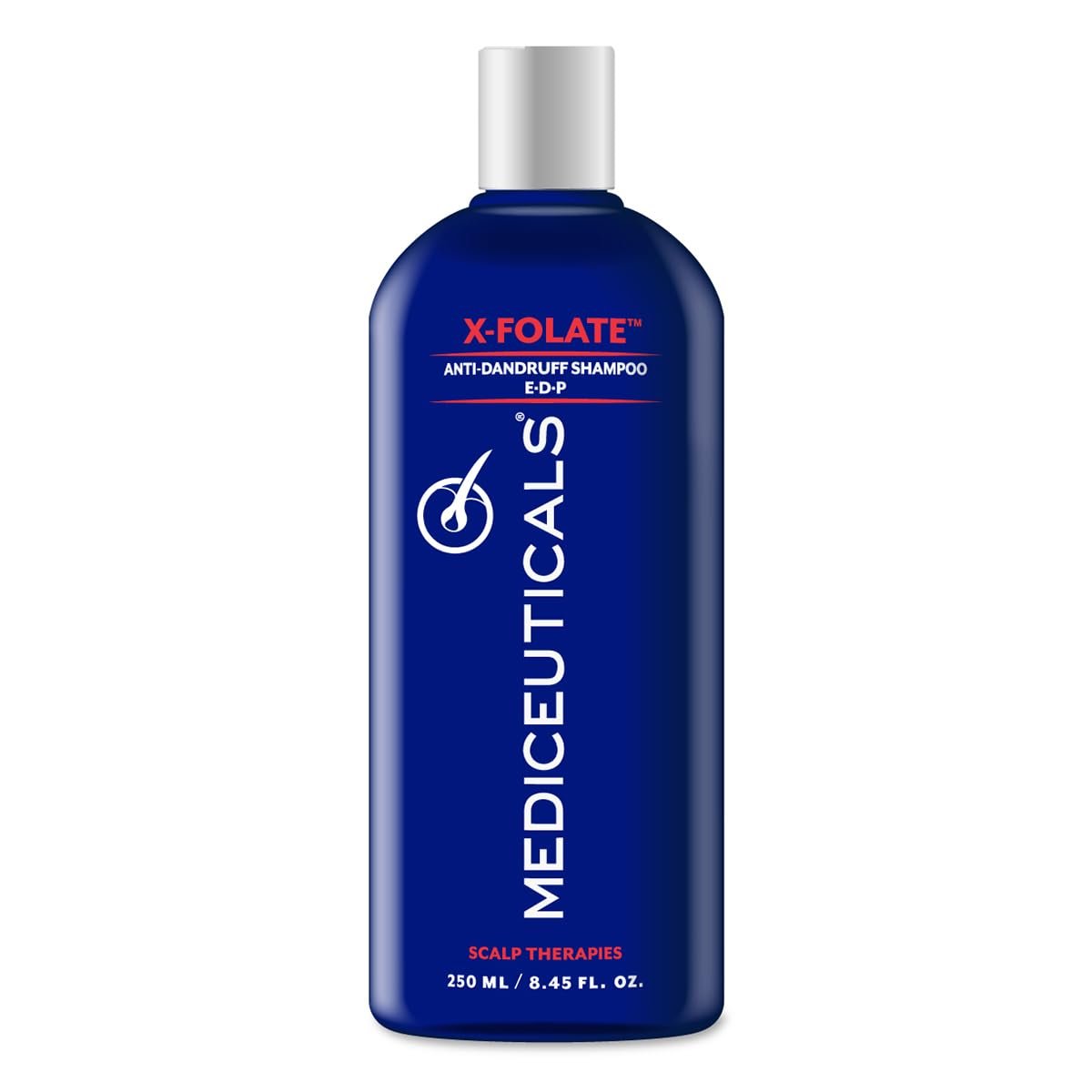Mediceuticals X-Folate Anti-Dandruff Shampoo – Persistent Dandruff Control for Scaly, Flaky Scalp – Reduces Itching – 8.45 oz Avelisse