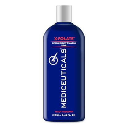 Mediceuticals X-Folate Anti-Dandruff Shampoo – Persistent Dandruff Control for Scaly, Flaky Scalp – Reduces Itching – 8.45 oz Avelisse