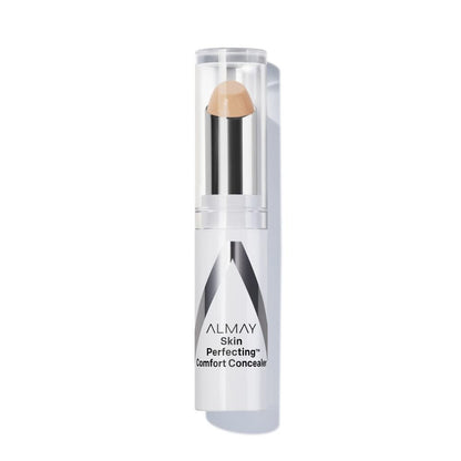 Almay Skin Perfecting Comfort Concealer - Full Coverage, Hypoallergenic, Cruelty-Free - 140 Light/Medium