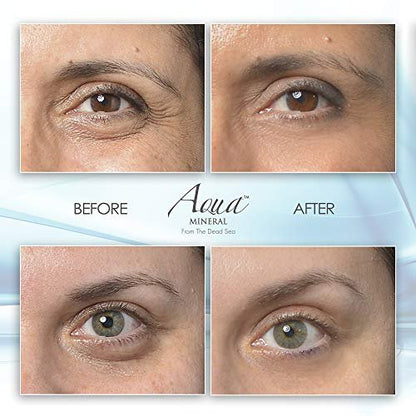Aqua Mineral Puffy Eye GEL – Instant Results, Naturally Rapid Reduction Eye Gel for Wrinkles, Puffiness and Bags – Hydrating Eye Gel with Green Tea Extract – 1 oz Avelisse