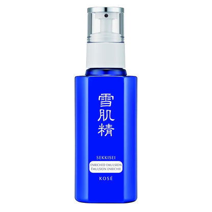 SEKKISEI Enriched Emulsion Hydrating Face Cream Serum - 4.7 oz | Intense Moisturizer for Radiant Skin Avelisse