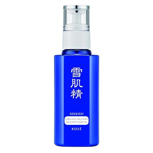 SEKKISEI Enriched Emulsion Hydrating Face Cream Serum - 4.7 oz | Intense Moisturizer for Radiant Skin Avelisse
