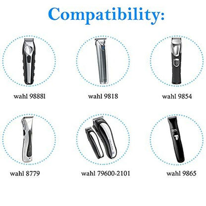 vhbw Wahl Trimmer Charger 4V Power Cord Compatible with Wahl 9818, 9818L, 9888L, 9916D, 9918D, 9685 Groomer Clipper, 9854-600, 9855, 79600-2101, S004mu0400090 Avelisse