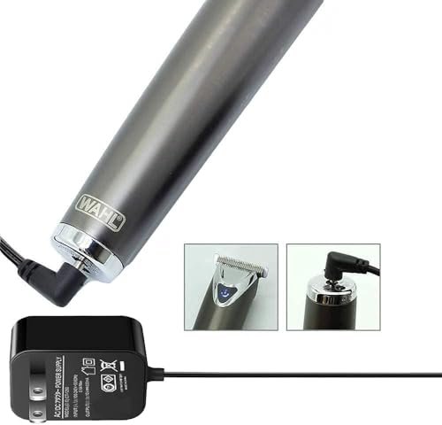 vhbw Wahl Trimmer Charger 4V Power Cord Compatible with Wahl 9818, 9818L, 9888L, 9916D, 9918D, 9685 Groomer Clipper, 9854-600, 9855, 79600-2101, S004mu0400090 Avelisse