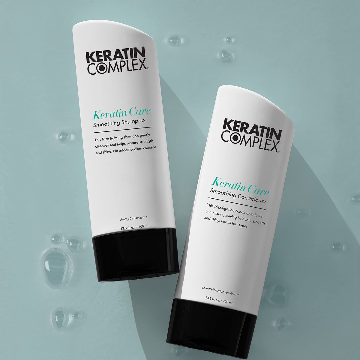 Keratin Complex Keratin Care Smoothing Shampoo - 13.5 fl oz | Smooth & Frizz-Free Hair Avelisse