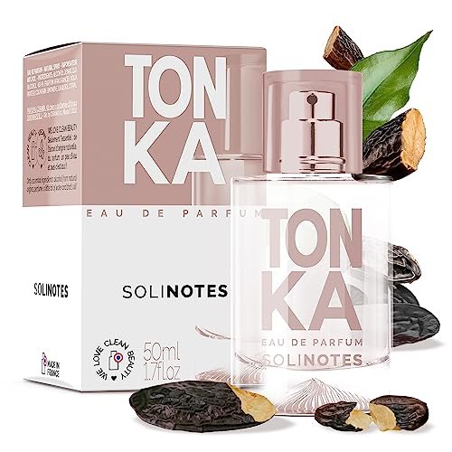 Solinotes Tonka Eau de Parfum – 1.7 Fl Oz / 50 ml – Unisex Fragrance – Delicate Floral & Soothing Scent – Vegan, Cruelty Free, Made in France - görsel 2