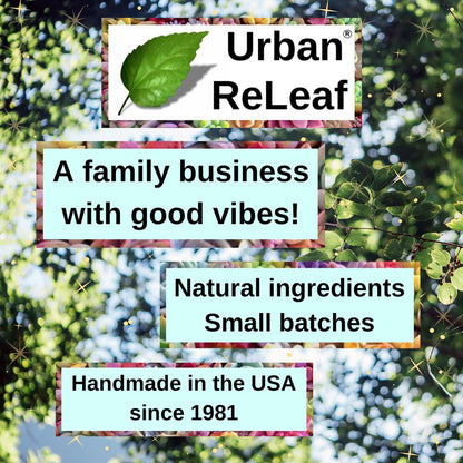 Urban ReLeaf Piercing Solution - Soothing Sea Salts & Tea Tree Aftercare 4 oz, Ready to Use - Safely Clean and Calm New & Stretched Piercings - Gentle, Effective, Natural & Proven Avelisse