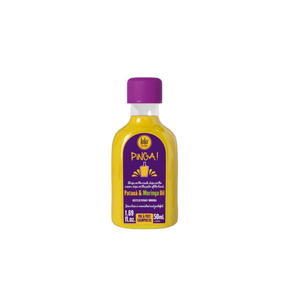 Lola Pataua & Moringa Brazilian Hair Oil – 1.69 fl oz (50ml) – Nourishing Hair Treatment for Growth, Dry Hair, Curly & Low Porosity Hair