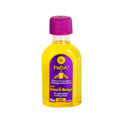Lola Pataua & Moringa Brazilian Hair Oil – 1.69 fl oz (50ml) – Nourishing Hair Treatment for Growth, Dry Hair, Curly & Low Porosity Hair