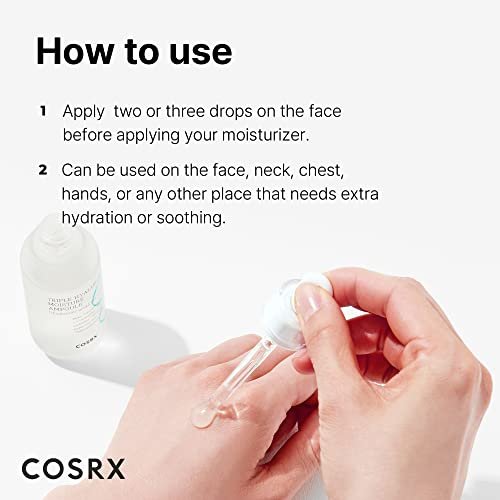 COSRX Hydrium Triple Hyaluronic Moisture Ampoule – Intense Hydrating Serum with Hyaluronic Acid, 40ml - görsel 12