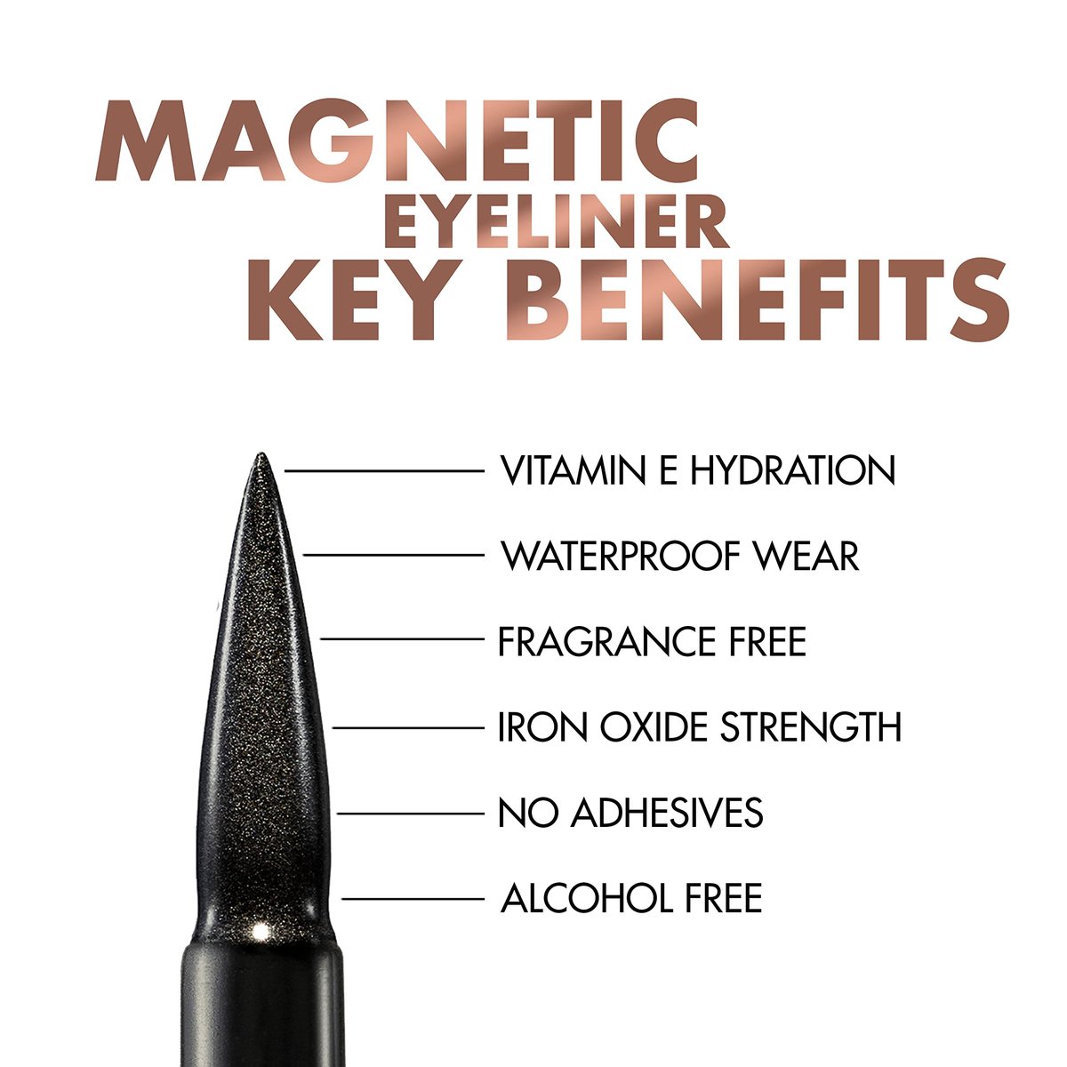 MoxieLash Magnetic Eyelashes with Eyeliner Kit - Baby Bundle - Natural Looking False Lashes - Set of Baby Lashes + Magnetic Eyeliner - USA Owned - No Glue Avelisse