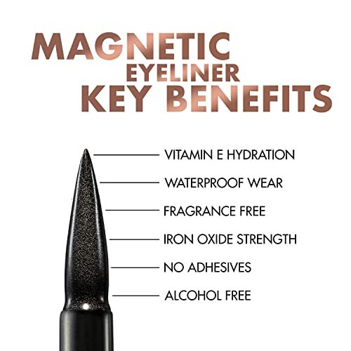 MoxieLash Magnetic Eyelashes with Eyeliner Kit - Baby Bundle - Natural Looking False Lashes - Set of Baby Lashes + Magnetic Eyeliner - USA Owned - No Glue Avelisse