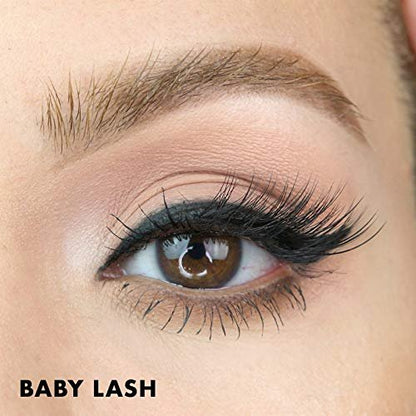 MoxieLash Magnetic Eyelashes with Eyeliner Kit - Baby Bundle - Natural Looking False Lashes - Set of Baby Lashes + Magnetic Eyeliner - USA Owned - No Glue Avelisse