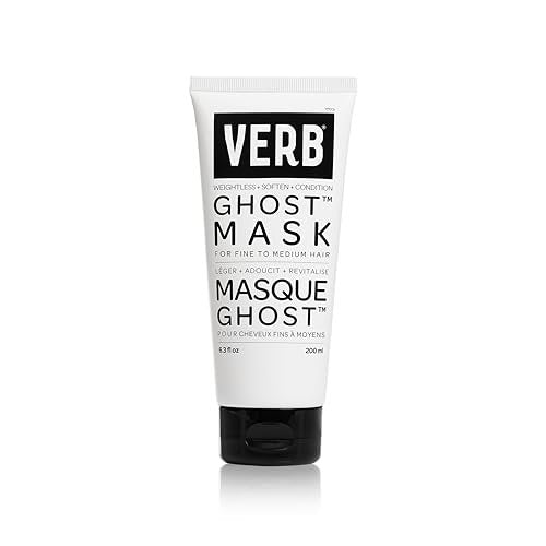 VERB Ghost Hair Mask – Deep Conditioning Hair Treatment with Moringa Oil, Defrizz & Shine, Vegan & Sulfate-Free, 6.3 fl oz Avelisse