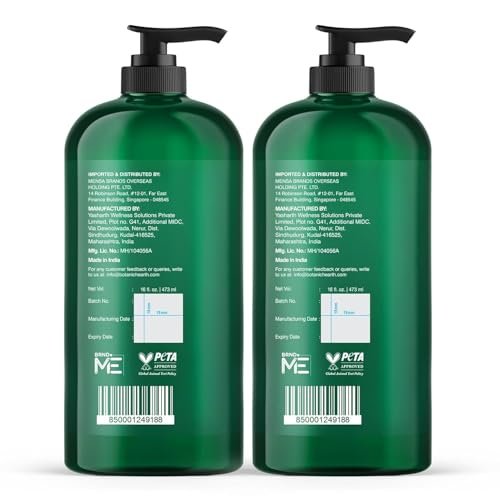 Botanic Hearth Tea Tree Body Wash - Natural Antifungal & Odor Control Shower Gel for Acne, Athlete's Foot, Ringworm, Jock Itch - Sulfate & Paraben Free - 16 fl oz (Pack of 2) Avelisse