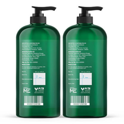 Botanic Hearth Tea Tree Body Wash - Natural Antifungal & Odor Control Shower Gel for Acne, Athlete's Foot, Ringworm, Jock Itch - Sulfate & Paraben Free - 16 fl oz (Pack of 2) Avelisse