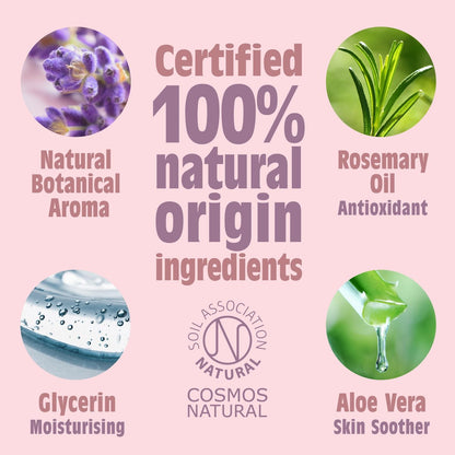 Salt of the Earth Natural Deodorant Spray Refill - Lavender & Vanilla - 100% Natural Origin - Vegan - 16.9 fl oz