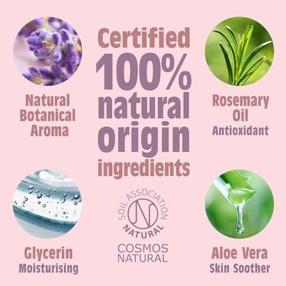 Salt of the Earth Natural Deodorant Spray Refill - Lavender & Vanilla - 100% Natural Origin - Vegan - 16.9 fl oz