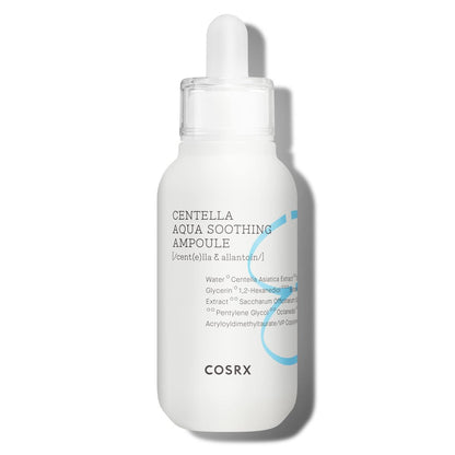 COSRX Centella Aqua Soothing Ampoule - Centella Asiatica Cica Serum for Sensitive Skin, 1.35 Fl Oz Avelisse