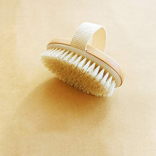 Ithyes Dry Brushing Body Brush – Natural Bristle Exfoliating Brush for Lymphatic Drainage, Cellulite & Circulation - görsel 3