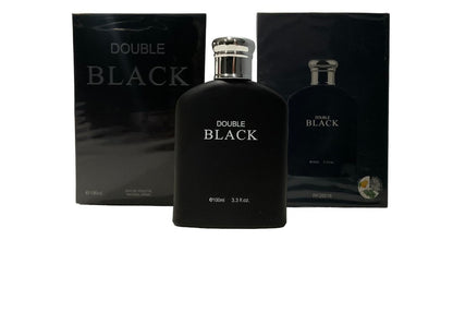 Royal Fragrance Double Black 3.3 oz Men's Eau de Toilette Spray Cologne Avelisse