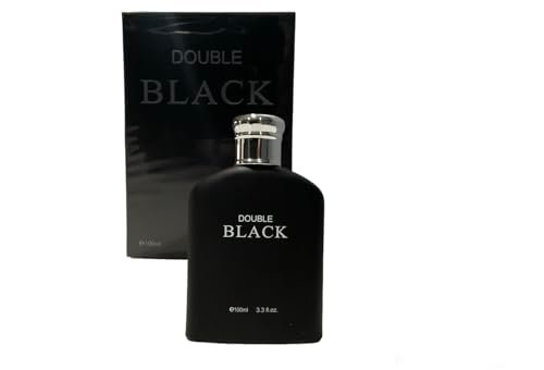 Royal Fragrance Double Black 3.3 oz Men's Eau de Toilette Spray Cologne Avelisse
