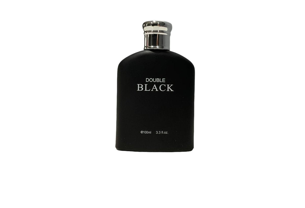 Royal Fragrance Double Black 3.3 oz Men's Eau de Toilette Spray Cologne Avelisse