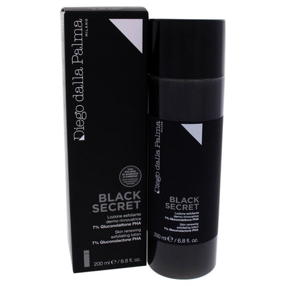 Diego dalla Palma Black Secret Skin Renewing Exfoliating Lotion - 6.8 oz - Pure & Radiant Skin, Less Visible Pores