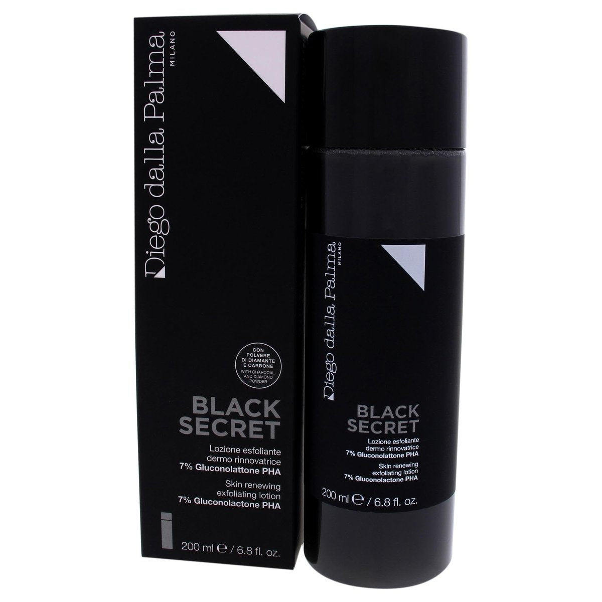 Diego dalla Palma Black Secret Skin Renewing Exfoliating Lotion - 6.8 oz - Pure & Radiant Skin, Less Visible Pores - görsel 1