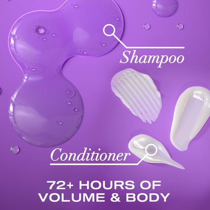 OGX Thick & Full + Biotin and Collagen Shampoo and Conditioner Set, 25.4 Fl Oz (Pack of 2) Avelisse