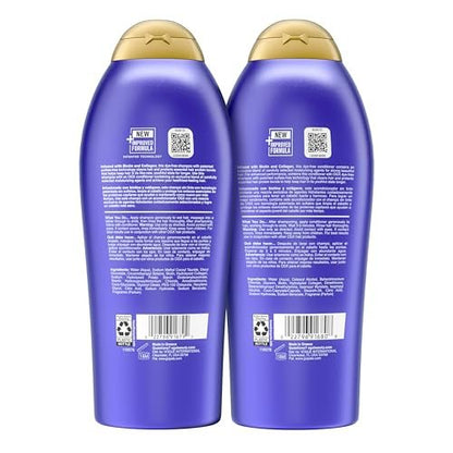 OGX Thick & Full + Biotin and Collagen Shampoo and Conditioner Set, 25.4 Fl Oz (Pack of 2) Avelisse