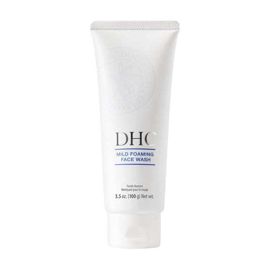 DHC Mild Foaming Face Wash - Gentle Cleanser for Sensitive Skin, 3.5 oz Avelisse