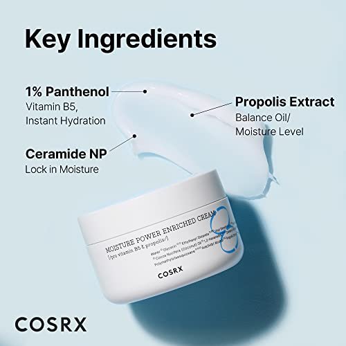 COSRX Hyaluronic Acid Moisturizer with Pro Vitamin B5 – Long-Lasting Hydration for Dry & Sensitive Skin, 1.69 fl oz Avelisse