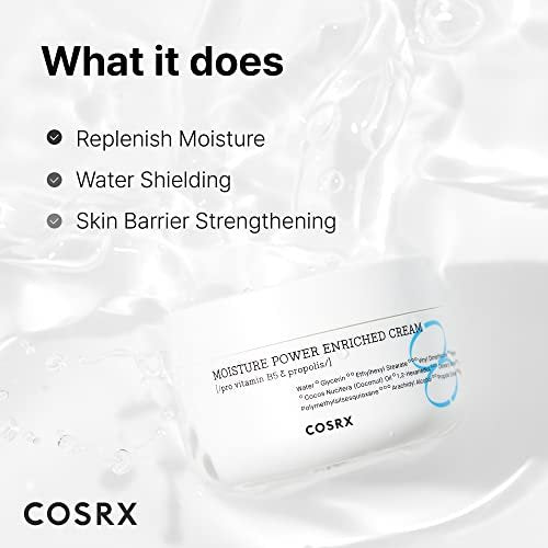 COSRX Hyaluronic Acid Moisturizer with Pro Vitamin B5 – Long-Lasting Hydration for Dry & Sensitive Skin, 1.69 fl oz Avelisse