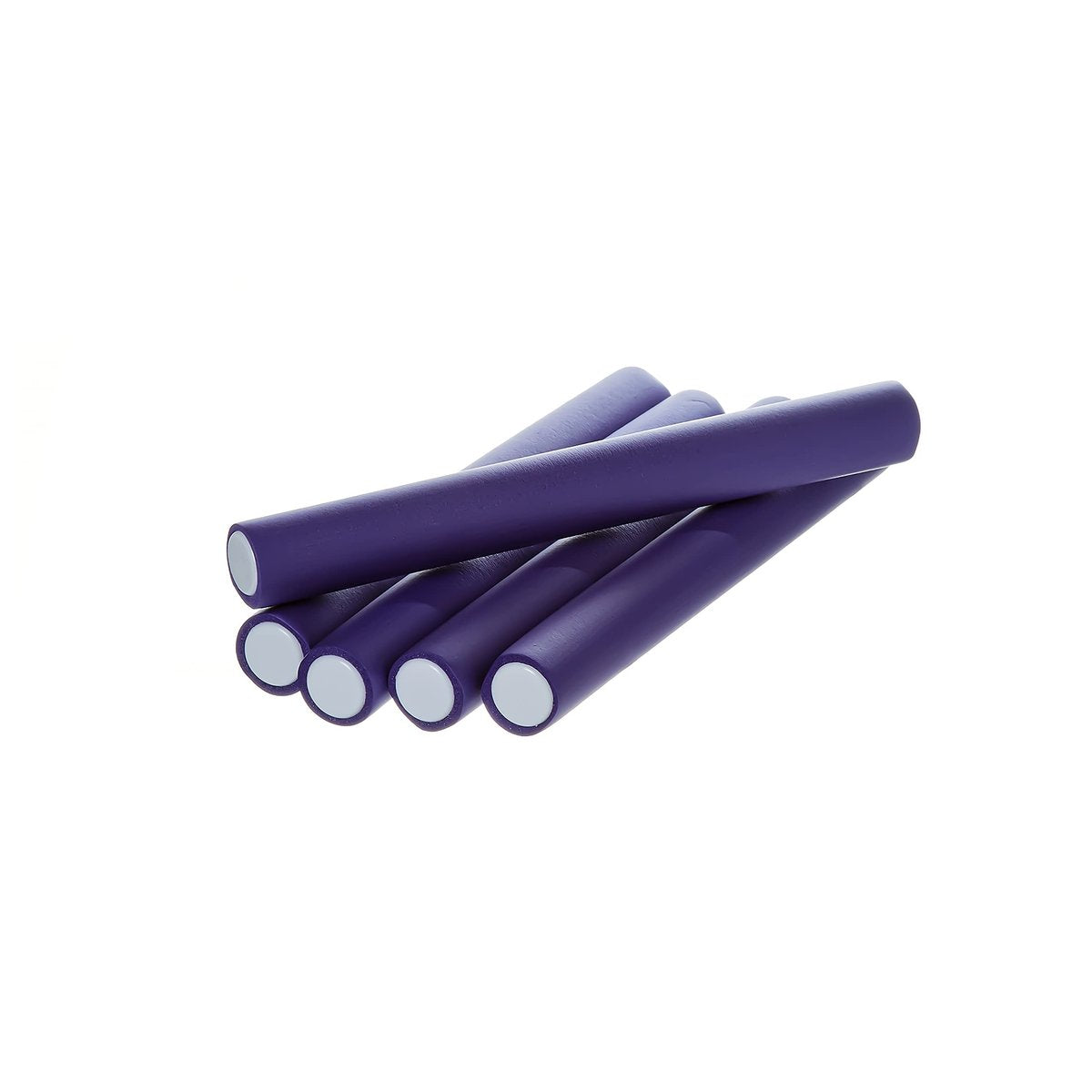 Red by Kiss Flexi Rods 7" 3/4" Diameter - Heatless Hair Curlers for Bouncy Curls & Beach Waves (5 PCS x 3 Packs) Avelisse