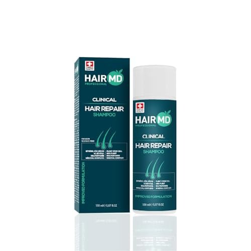 HairMD Transplant Clinical Repair Shampoo - Biotin Shampoo for Hair Growth, Post-Transplant Scalp Care, Reduces Itching and Redness, 250ml Avelisse