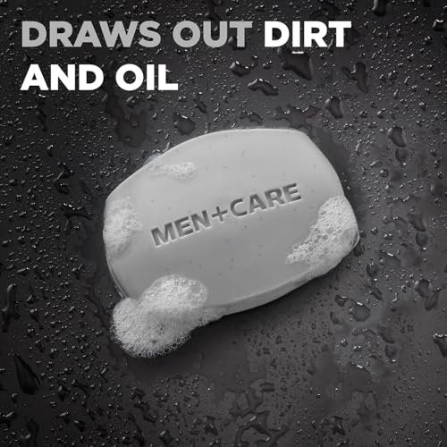 Dove Men+Care Body + Face Bar 2-Pack (12 Bars) – Exfoliating 3-in-1 Charcoal Soap with Clay for Skin Care, Hands & Shaving, 3.75 Oz Each Avelisse