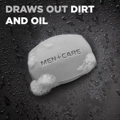 Dove Men+Care Body + Face Bar 2-Pack (12 Bars) – Exfoliating 3-in-1 Charcoal Soap with Clay for Skin Care, Hands & Shaving, 3.75 Oz Each Avelisse