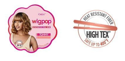 Outre Synthetic Hair Wig Wigpop Tommy (DR2730) - Heat Resistant Fiber