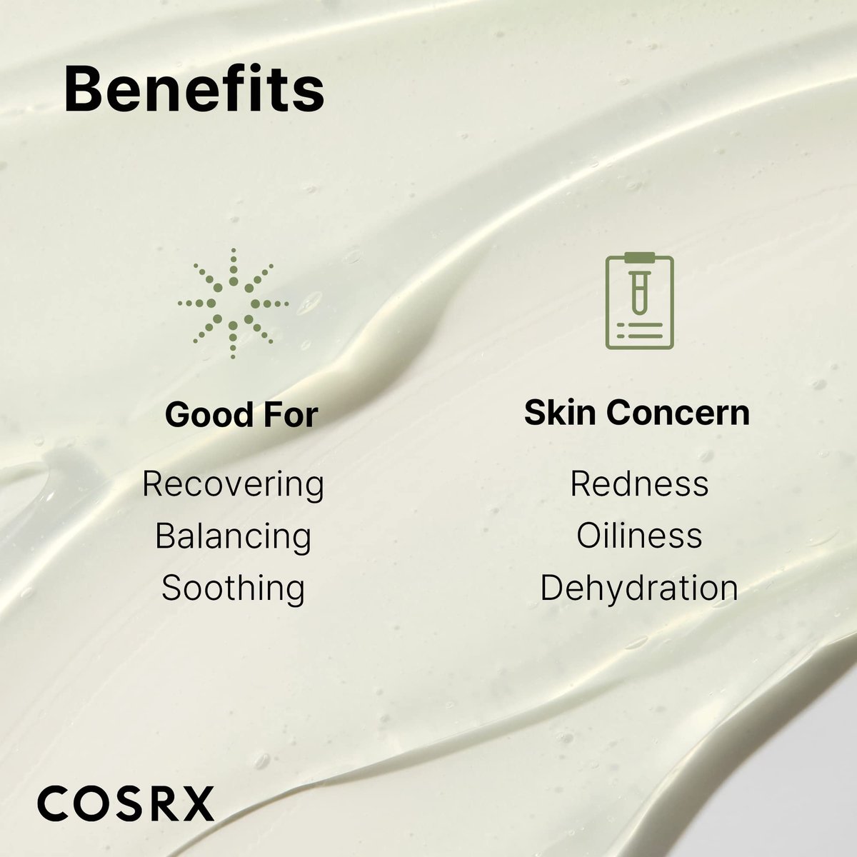 COSRX Hydrium Green Tea Aqua Soothing Gel Cream - Lightweight Daily Moisturizer, 1.69 fl.oz / 50ml Avelisse