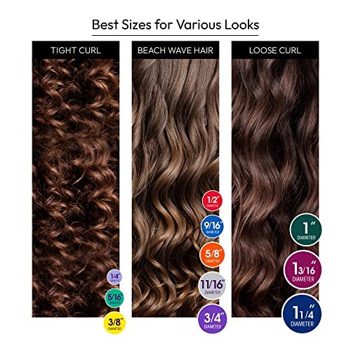 Red by Kiss Flexi Rods 7", 5/8" Diameter - Heatless Hair Curlers for Bouncy Curls & Beach Waves, No-Slip Sleep Styler (18 Pack) Avelisse