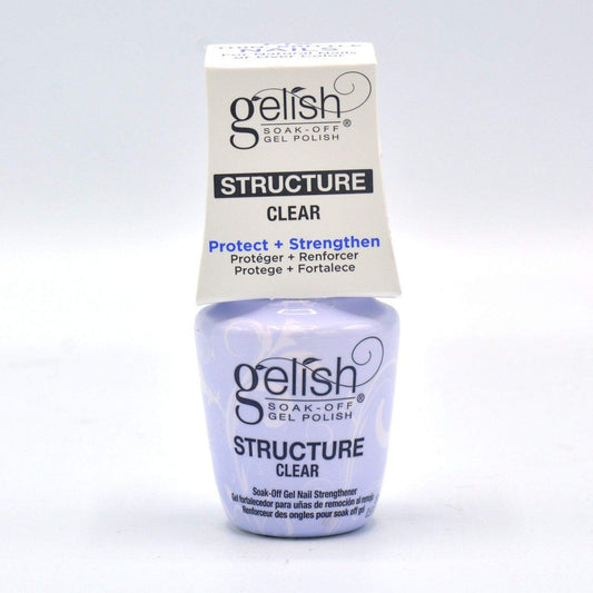 Gelish Soak-Off Structure Gel Clear - 0.5 oz (15 ml) Nail Gel for Strong, Natural-Looking Nails Avelisse