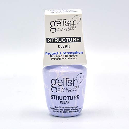 Gelish Soak-Off Structure Gel Clear - 0.5 oz (15 ml) Nail Gel for Strong, Natural-Looking Nails Avelisse