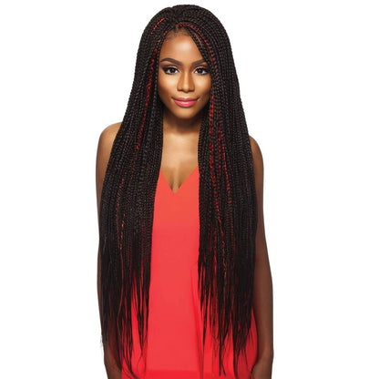 Outre X-Pression Pre Stretched Braid 52" 3X – 4 Medium Brown Synthetic Hair Extensions Avelisse