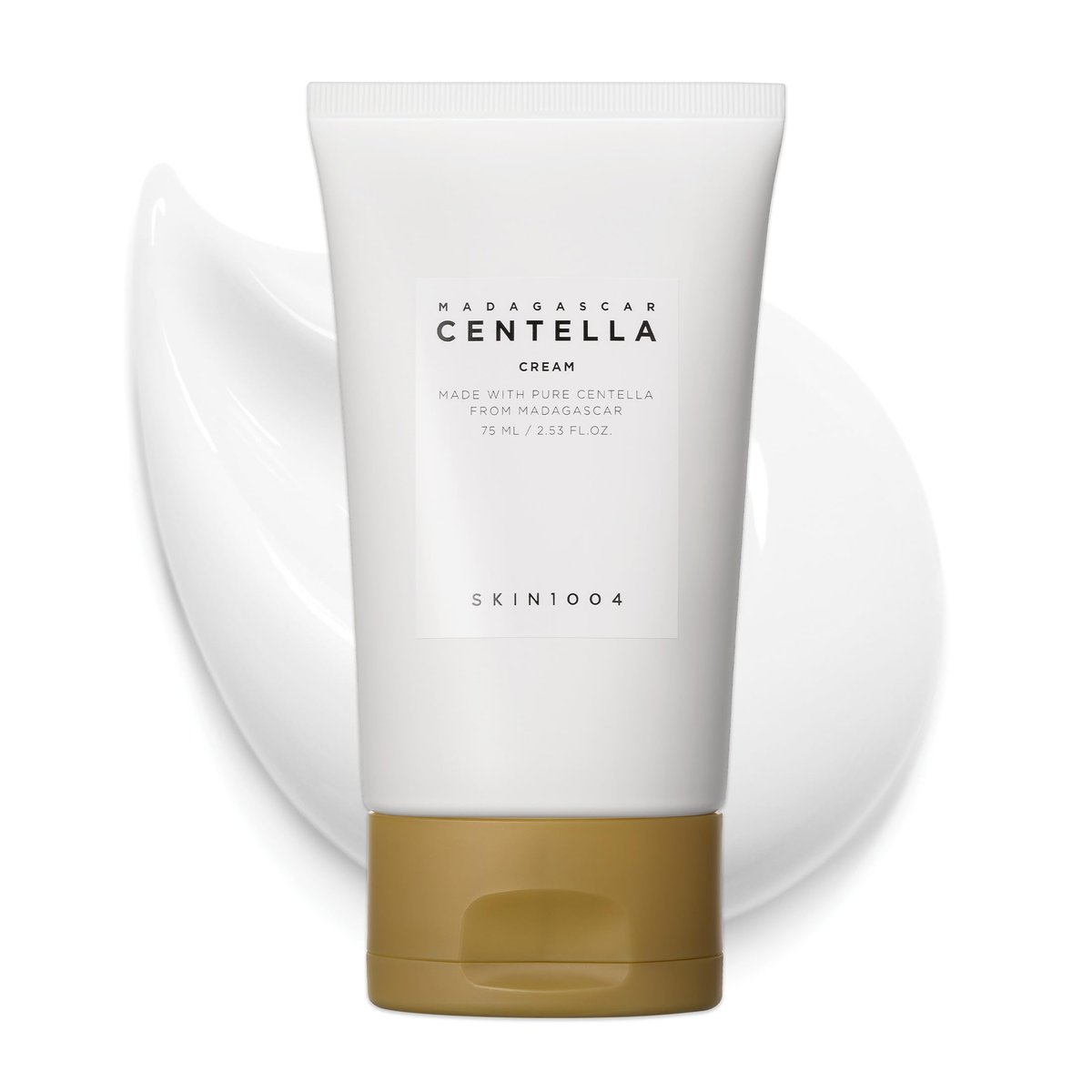 SKIN1004 Madagascar Centella Cream – Korean Face Moisturizer with Centella Asiatica, Panthenol & Shea Butter for Soothing Daily Skincare, 2.53 fl oz (75ml) - görsel 2