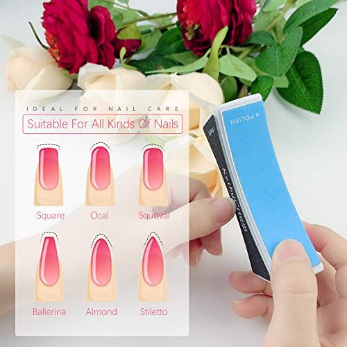 Professional Nail Buffer Block 4 Sided - Nail File and Buffer for Shaping, Smoothing & Polishing Natural Nails - 2 Pack - görsel 12